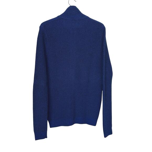 Calibrate Men’s Full Zip Sweater - Size M - Merino Wool Blend - Picture 3 of 5